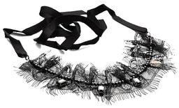 Чокер ажурный черный PR3638 черный - Mini maxi фото 7