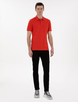 K_rm_z_ Slim Fit K_vr_lmaz Polo Yaka Basic Ti__rt - Pierre cardin фото 4