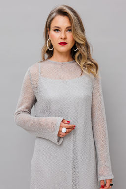 Платье KOKOdea 8.55 серый - Golden valley фото 4