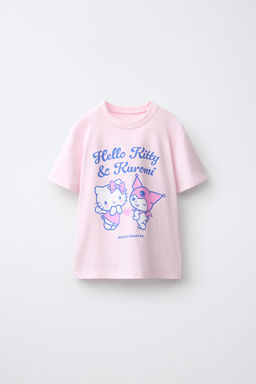 CAMISETA HELLO KITTY AND KUROMI   SANRIO / Rosa