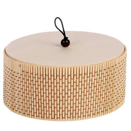 Шкатулка декоративная 13,5х11х6 бамбук / BBD39 /уп 4/72/ - Галеонтрейд фото 3