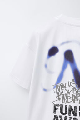 URBAN PRINT T-SHIRT - Zara фото 4