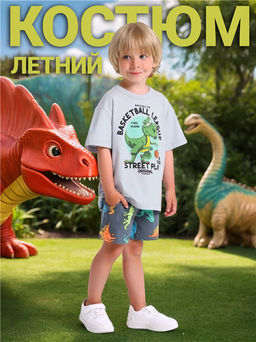 футболка+шорты 2ПФШ5773804н