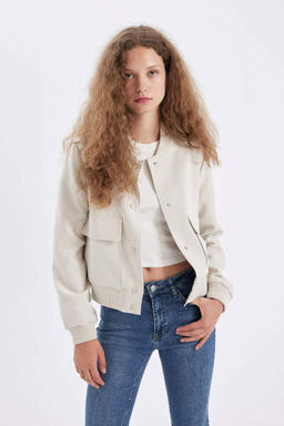 Куртка-пальто стандартного кроя - Defacto фото 3