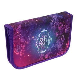 Пенал школьный, 1 секция, 13×21×4 см «Совушка»