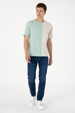 Erkek Comfort Fit Bisiklet Yaka Su Ye_ili Ti__rt Sepette S_rpriz _ndirim - U.s. polo assn фото 4