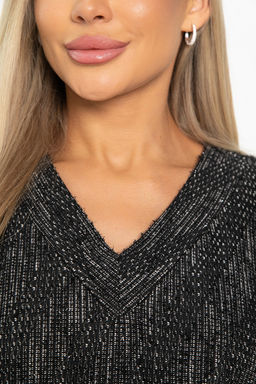 Джемпер трикотажный Джорджина (черный) Б14907-12М - Lt collection фото 6