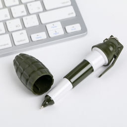 Подарочный набор, блокнот 32 листа и ручка-граната 23 февраля: Настоящему защитнику - Artfox фото 3