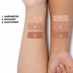 PHYSICIANS FORMULA Палетка для лица Butter Bronzer Contour Palette, тон: 1, 13.6 г  фото 6