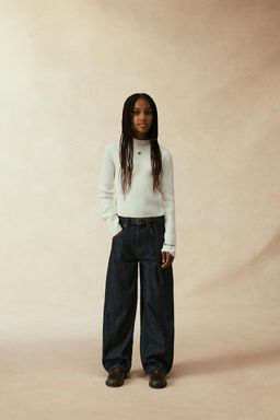 CHAMPION ® X ZARA RIBBED HIGH NECK SWEATER  фото 5
