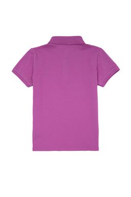 Фиолетовая футболка для девочки Basic - U.s. polo assn фото 2