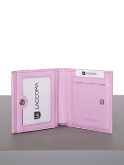 LACCOMA кошелек LA-2076-фиолетовый натуральная кожа  фото 4