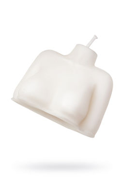 Свеча Pecado BDSM Женский силуэт, белая, гр. 49