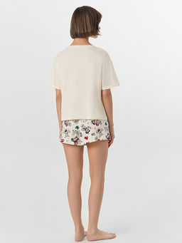 Комплект домашний женский с новогодним принтом - Mark formelle фото 2