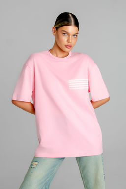 Арт. 3157 Футболка женская 42-48 (4 шт) Цвет:небесный - Калинка фото 30