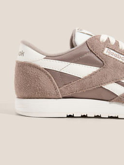 Женские кроссовки REEBOK CLASSIC NYLON Артикул 4494711, серо-коричневый