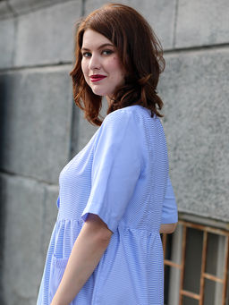 Платье летнее голубого цвета - Almond фото 3