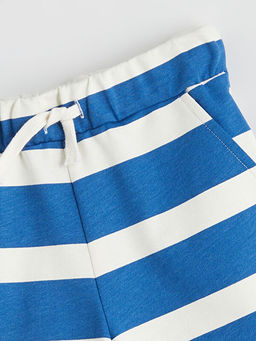 Beli Lastik ?izgili Erkek ?ocuk ?ort