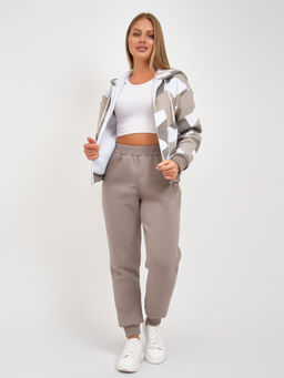 Костюм женский Дюна набивка начёс олива