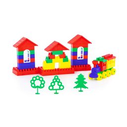 Конструктор Строитель (Гигант, 175 элементов) (в мешке) - Полесье фото 6