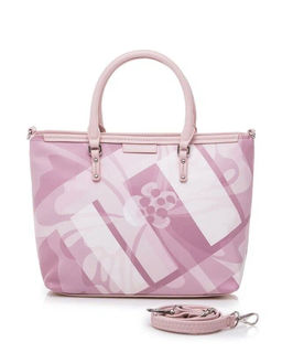 Marina Galanti. Сумка классич.формы с оригин.принтом,розовый