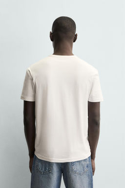 HENLEY NECK T-SHIRT - Zara фото 3