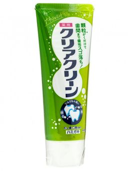 Японская Зубная паста КAO Clear Clean Natural Mintha с микрогранулами натуральная мята, туба, 170 - Kao фото 2