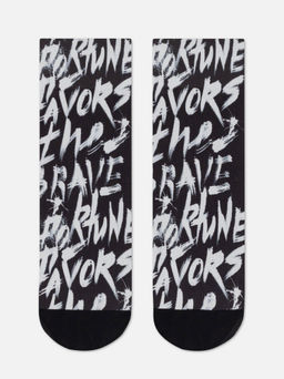 Цена за 2 пары. Носки Классические CONTE FANTASY Плотные носки с черным мыском и рисунком Brave mix - Conte elegant фото 4