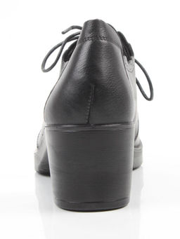 06-DHL105-D1 BLACK Туфли женские (натуральная кожа)