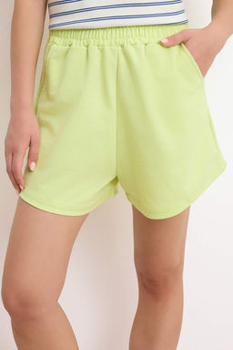 TRENDYOLMILLA Gri Melanj- Siyah 2Li Paket Relaxed/Rahat Kal?p K?sa Esnek Orme Sort & Bermuda TWOSS25SR00084  фото 20