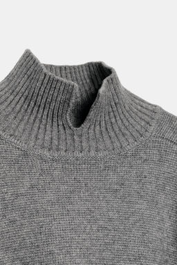 KNIT JUMPER WITH COLLAR OPENING - Zara фото 6
