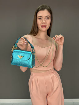 Сумка женская из телячьей кожи