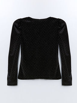 Bal?k?? Yaka K?z ?ocuk Ti??rt - Waikiki фото 2