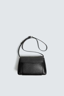 LEATHER CROSSBODY BAG M LIMITED EDITION - Zara фото 11