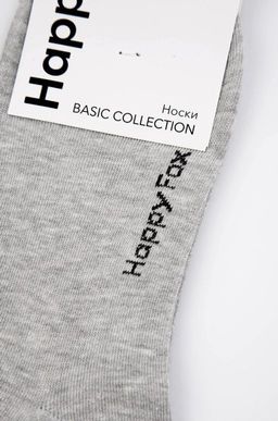 Цена за 6 шт. Базовые однотонные носки Happy Fox  фото 5