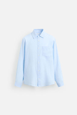 100% LINEN SHIRT - Zara фото 23