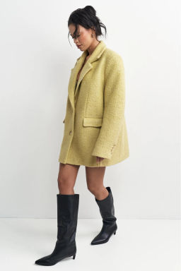 Пальто-жакет Желтая груша - Erist store фото 5