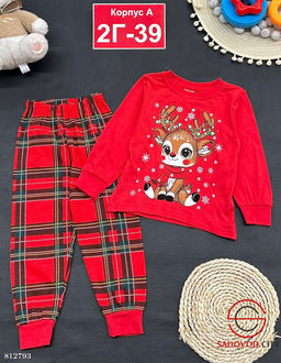 Пижама новогодняя для детей