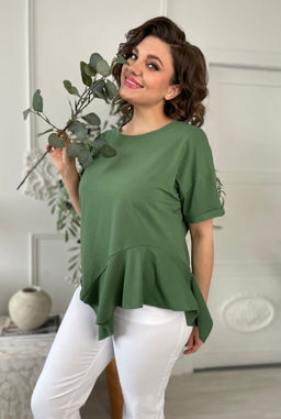 Блуза Rumoda 2122 зеленый  фото 3
