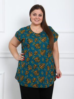 IV-CAPRIZ Этерни - туника бирюза  фото 4