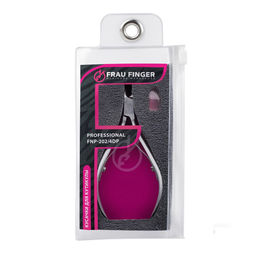 Frau Finger Кусачки маникюрные для кутикулы / Professional FNP-202/4DP, двойная пружина, ручная заточка, 4 мм