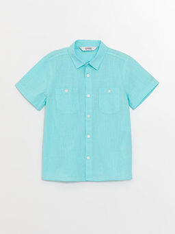 Basic K?sa Kollu Erkek ?ocuk G?mlek