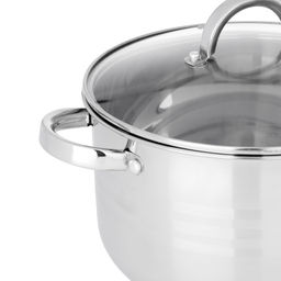 ///Кастрюля VETTA Фултон 24*14 см 5,4 л со стекл. кр. арт. 822-115