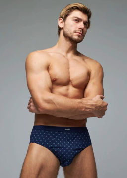 Трусы мужские слипы Rogers 8820 хлопок, эластан размеры 3XL, 4XL, 5XL  фото 2