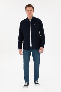 Erkek Lacivert Uzun Kollu Basic G_mlek Sepette S_rpriz _ndirim - U.s. polo assn фото 4