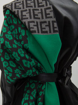 в СОСТАВЕ ШЕРСТЬ и КАШЕМИР! Большой,теплый двусторонний палантин - Tantino фото 7