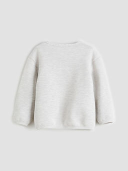 Bisiklet Yaka K?z Bebek Sweatshirt ve Tayt 2li