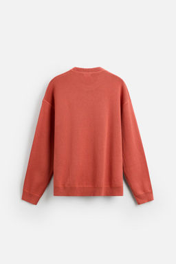 RELAXED FIT COTTON BLEND SWEATER - Zara фото 31