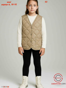 Детская жилетка для девочки