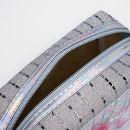 Косметичка на молнии, цвет серебряный - Simaland фото 9